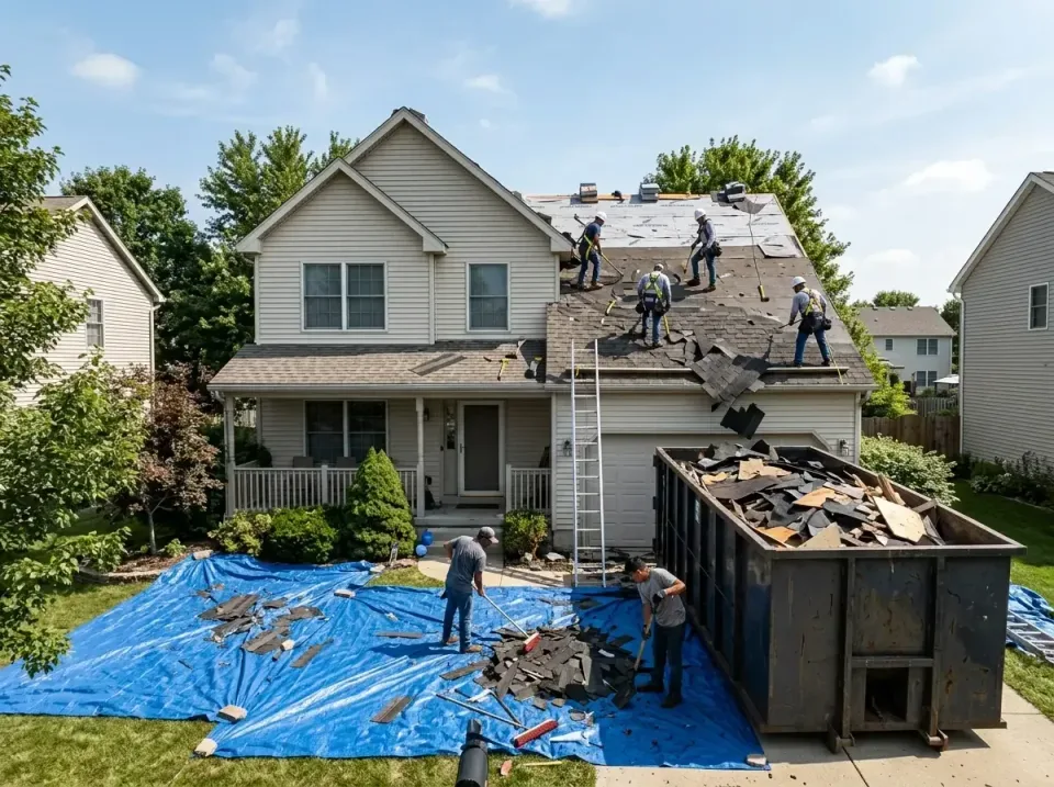 roof-replacement-debris-remova-004 — frequently asked questions, Cheapest Dumpster Rentals in Mobile, AL
